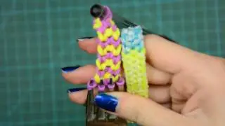 Как сделать прикольный браслет из резинок DIY