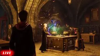 🔴 Hogwarts Legacy | Brewing Magic Potions!
