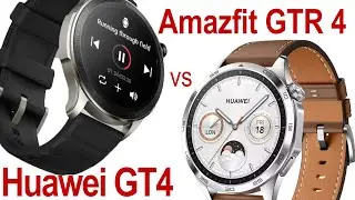 Huawei Watch GT 4 vs. Amazfit GTR 4: A head-to-head in real-world use 