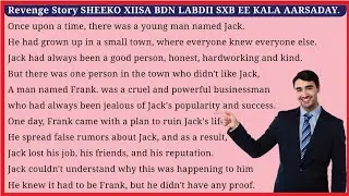 Revenge Story  ||  English To Somali
