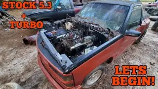 Finally Back To Work On The 94 Chevy 5.3 Swap!