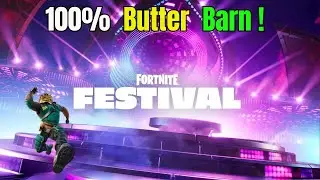 Full Clear 100% Butter Barn on Fortnite Festival 