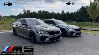 TWO BMW M5'S COMPETITIONS TAKE ON THE AUTOBAHN (WE GOT CHASED)