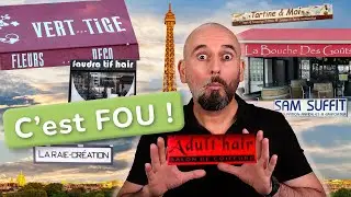Stores in France: names that will surprise you! (Word Games)