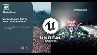 Unreal Engine Massive Crowd DJ Party, Lumen with Nanite Meshes, Interactive Niagara Particle system