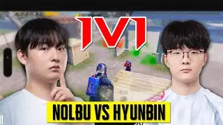 PUBG Mobile South Korea : TDM Fight 1v1 Nolbu vs HYUNBIN