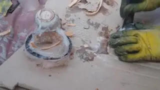 Крышка лючка генератора ИЖ из стеклопластика