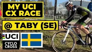 MY UCI CYCLOCROSS RACE @ TABY SWEDEN  - GoPro hero 12 BIKE FOOTAGE - 4K 60 fps