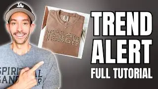 This NEW T-Shirt Design Trend is About to Blow Up (Print on Demand Tutorial)