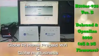 B310as-938 Ver. B (WL3B310M) Debrand & Openline Tutorial (Globe At Home Prepaid / Globe myBusiness)
