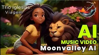 Viagem - Trio Iglesias | Videoclipe feito com IA | Moonvalley