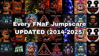 Every Jumpscare UPDATED FNaF 1 2 3 4 SL FFPS UCN HW CoD AR SB Ruin HW2 ItP SOTM
