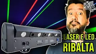 Ribalta de laser e Led ! Espetacular !! Luzes para festas e eventos