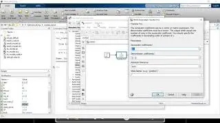 Simulating the extracted transfer function