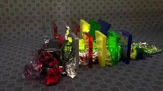 Some Random Houdini Simulations Rendered in Blender Cycles