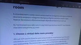 Common data room features include document security skyflow
