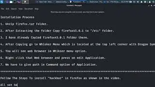 Install Hackbar Toolbar on Mozilla firefox .