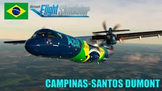 BRASIL CAMPINAS-RIO DE JANEIRO SANTOS DUMONT ATR 72-600