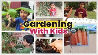 Gardening With Kids 2022 #gardening #gardeninginspiration #montessorimom #indianmominusa