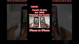 🖐️100% All data transfer And WhatsApp ios to ios #iphone #apple #homatell