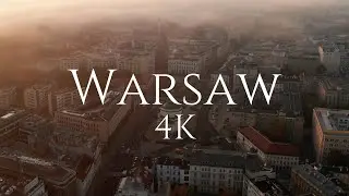 Warsaw,  Poland | 4K Drone Footage