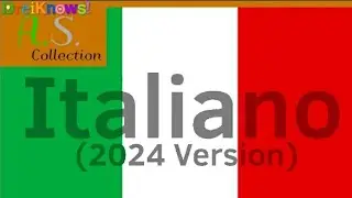 Italian Alphabet Song (2024 Version)
