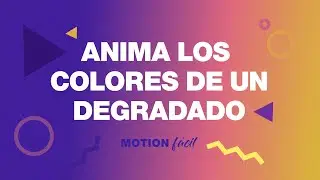 Cómo animar los colores de un degradado NIVEL AVANZADO tutorial After Effects