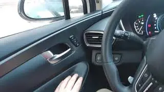 Не раскладывается левое (водительское) боковое зеркало Hyundai  Santa-Fe\ Хэнде Санта-фе 4 TM 2018+