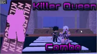 Roblox n the Jojo game ( Test Place ) | Killer Queen Combo |