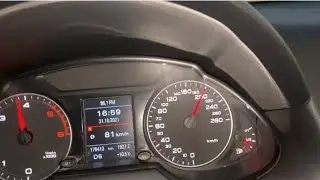 AUDI Q5 разгон до 200км по плохой дороге