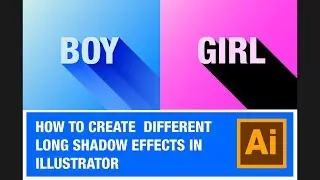 HOW TO CREATE LONG SHADOW EFFECTS IN ILLUSTRATOR