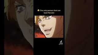 😂 The only person that can beat Naruto! #anime #dios #jojo #strong