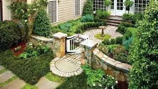 Nice Inspiring Courtyard Garden Design Ideas 2019