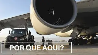 Porque o Combustível vai nas Asas
