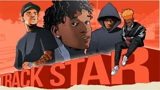 Mooski feat. Chris Brown, A Boogie wit da Hoodie, & Yung Bleu - Track Star (Official Audio)