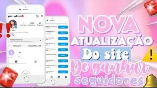 Site de ganhar seguidores, comentários e curtidas DE GRAÇA !🌟