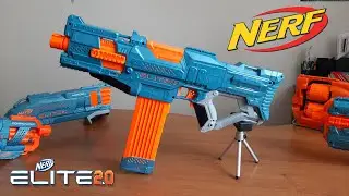 Nerf Turbine Elite 2.0 Новинка Нерф Распаковка Обзор Тест