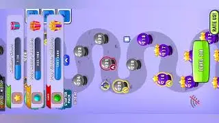 Bubble shooter level 216 to level 219 || 
