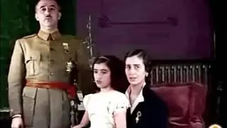 Mensaje de la hija de Franco en color
