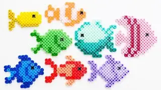 Perler Bead Fish | FREE Perler Bead Fish Pattern