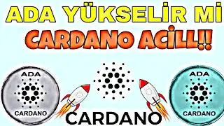 ADA ANALİZ CARDANO GRAFİK SON DURUM !