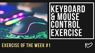 Easy Exercise to Improve mouse control for Gaming | EOTW #1