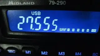 MIDLAND 79-290 CB RADIO Blue LCD ver.