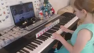Мюзетт. И.С.Бах Ученице 7 лет.