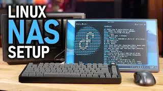 You don't need TrueNAS or unRAID! How I setup a pure Linux NAS