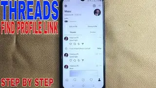 ✅  How To Find Your Profile Link On Threads App 🔴