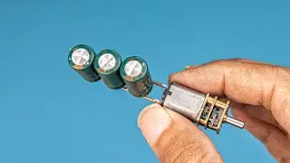 I Made an AMAZING TOOL Using a KIDS DC MOTOR for 30 Days