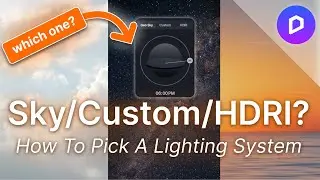 D5 Render Lighting Explained: GeoSky vs Custom vs HDRI (What You Should Use)