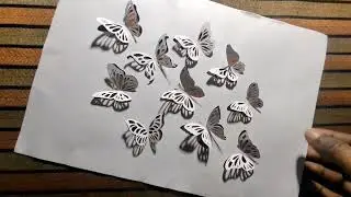 Butterfly Lantern | Easy Paper Cutting Making |