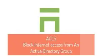 ACLs: Deny access to internet from an Actrive Directory Group